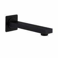 Bath/Basin Wall Spout - Black - 220mm